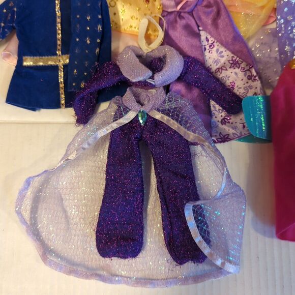 Disney Princess Doll Clothes Lot Of 14 Dresses Skirt Outfit Fashion - Picture 2 of 12